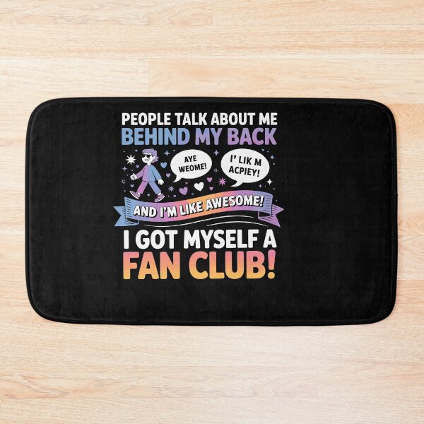 Item preview, People Talk About Me Behind My Back And I'm Like Awesome designed and sold by Dressed For  Duty.