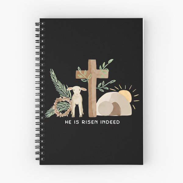 Item preview, He Is Risen Indeed Easter Lamb Cross designed and sold by Dmo3HarkoArt.