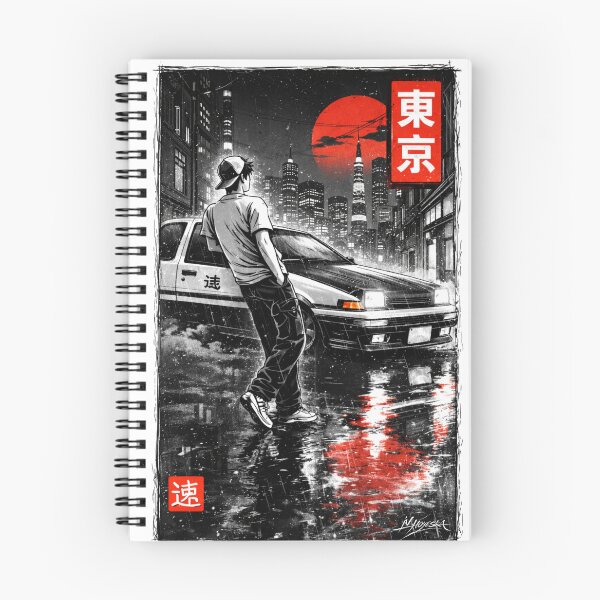 Item preview, Tokyo Night JDM – Anime Car Cyber Street Japanese Style designed and sold by Iv Hoyesska.