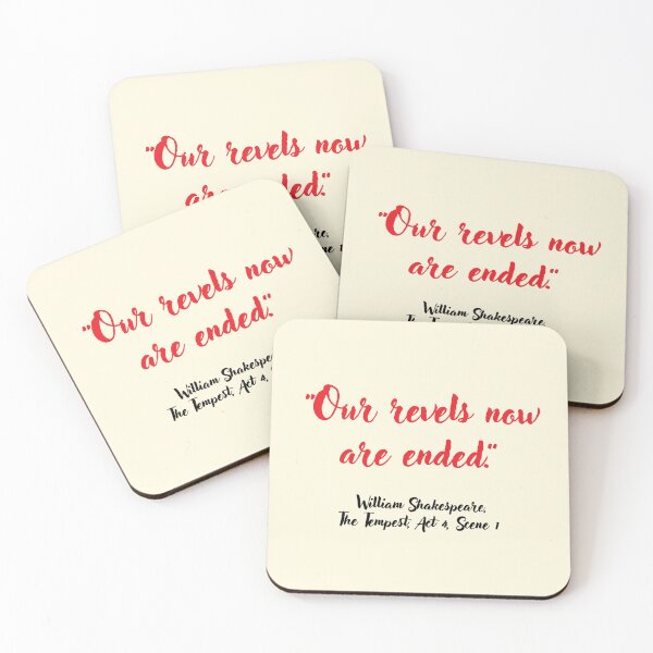 Item preview, Lit Shakespeare Quote from The Tempest designed and sold by CharlottePlaceArt.