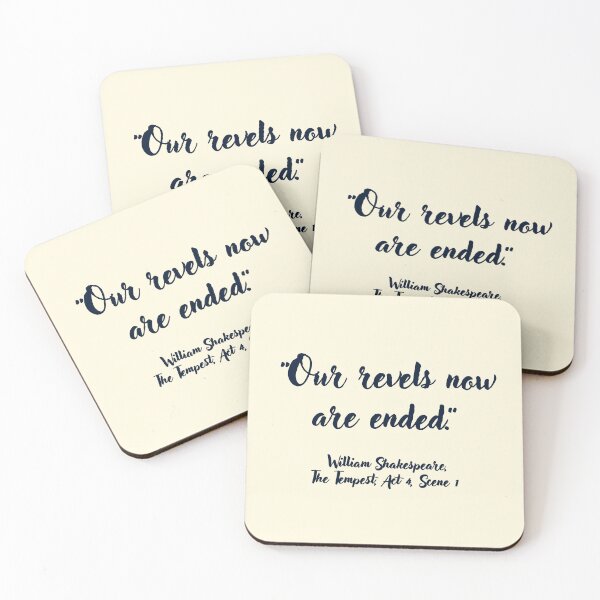 Item preview, Lit Shakespeare Quote from The Tempest designed and sold by CharlottePlaceArt.