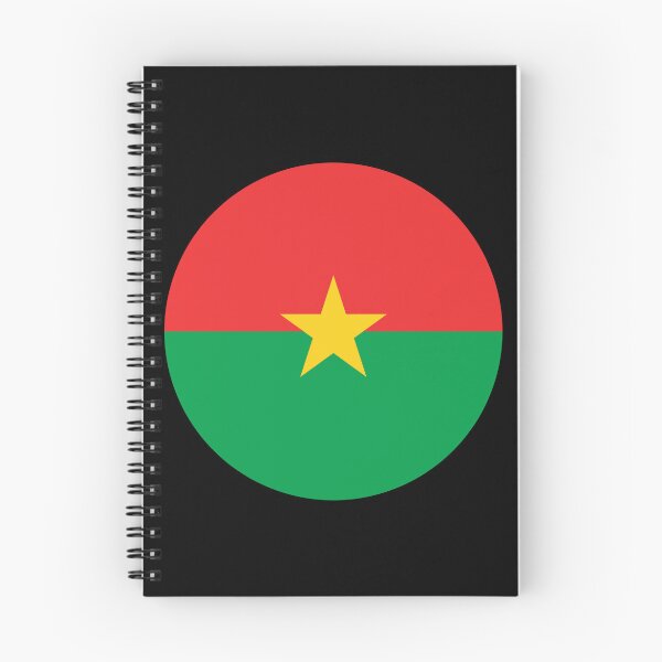 Item preview, Burkina Faso Round Flag Burkinabe Heritage designed and sold by NTGUILTY.