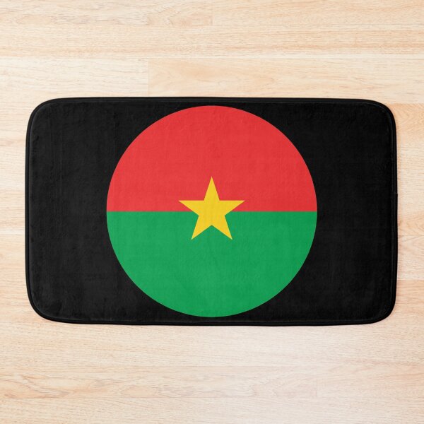 Item preview, Burkina Faso Round Flag Burkinabe Heritage designed and sold by NTGUILTY.
