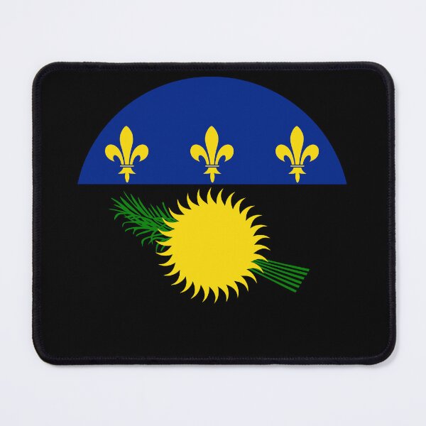 Item preview, Guadeloupe Round Flag Patriotic Caribbean Heritage designed and sold by NTGUILTY.