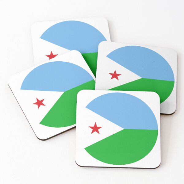 Item preview, Djibouti Round Flag Djiboutian Patriotic Heritage designed and sold by NTGUILTY.