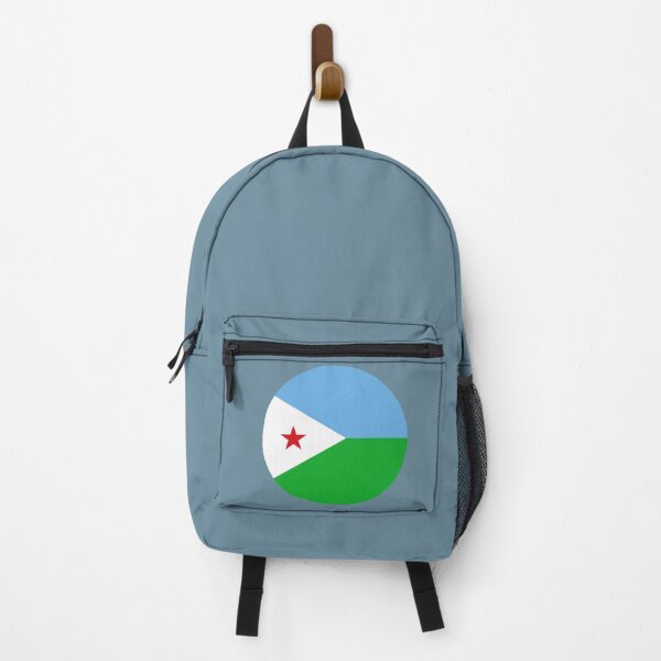 Item preview, Djibouti Round Flag Djiboutian Patriotic Heritage designed and sold by NTGUILTY.