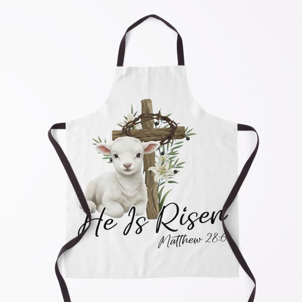 Item preview, He Is Risen Lamb Cross Easter Christian designed and sold by Dmo3HarkoArt.