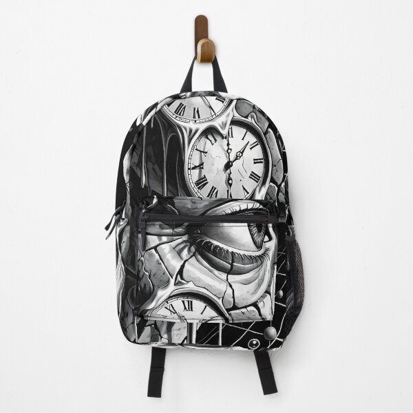 Item preview, Melting Clocks and Fractured Mind in Monochrome Dream designed and sold by ArtaFutura.