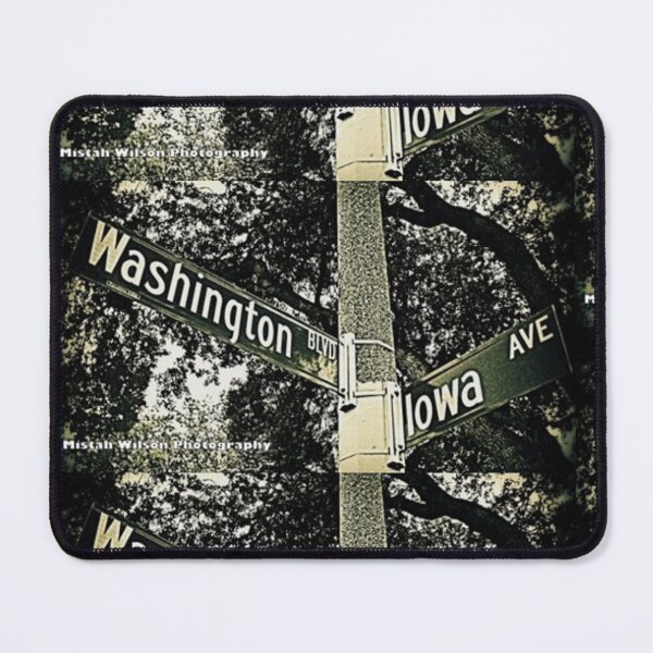 Item preview, Washington Boulevard & Iowa Avenue, Pasadena, California by Mistah Wilson designed and sold by The Street Sign Store.