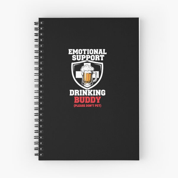 Item preview, Emotional Support Drinking Buddy Adult designed and sold by Dressed For  Duty.