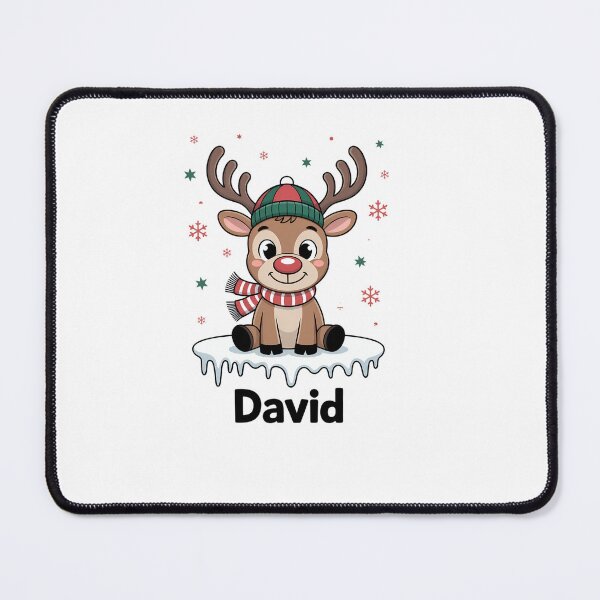 Item preview, Personalized Christmas Reindeer Bow Ball Christmas Xmas Tree Cake designed and sold by EllenJast.