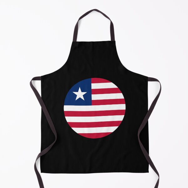 Item preview, Liberia Round Flag Liberian Patriotic Heritage designed and sold by NTGUILTY.