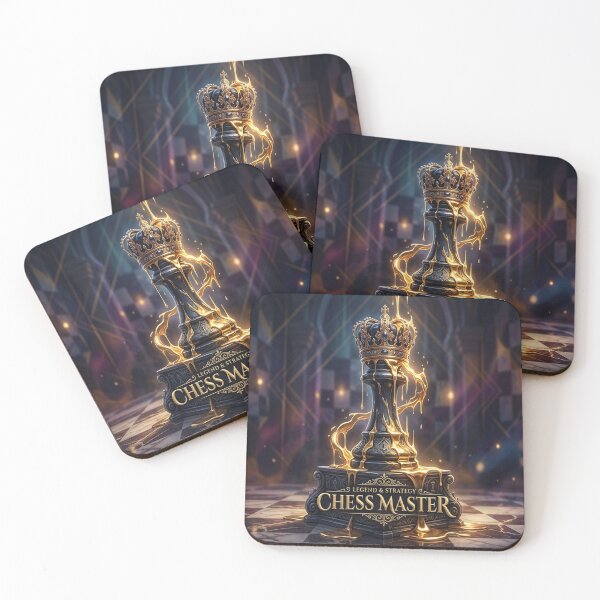 Item preview, Chess Master King Legend Strategy Gold Liquid Art  designed and sold by Krfto.