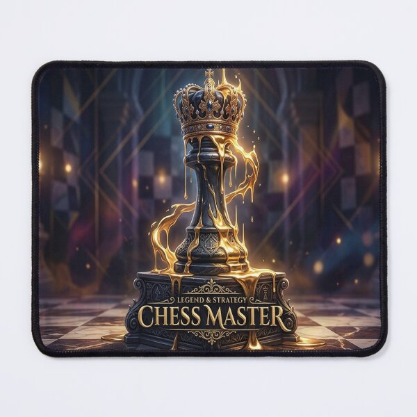 Item preview, Chess Master King Legend Strategy Gold Liquid Art  designed and sold by Krfto.