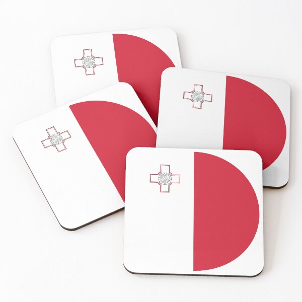 Item preview, Malta Round Flag Maltese Patriotic Heritage designed and sold by NTGUILTY.