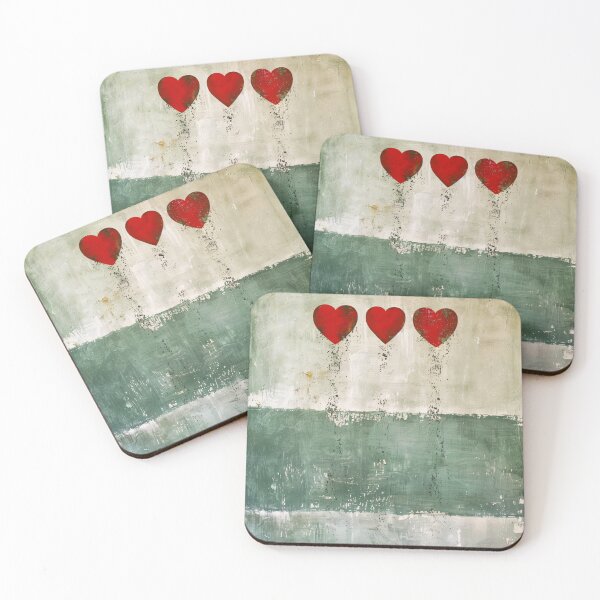 Item preview, Minimalist Heart Stripe Wall Art Neutral Abstract Love Print designed and sold by NarjaShop.