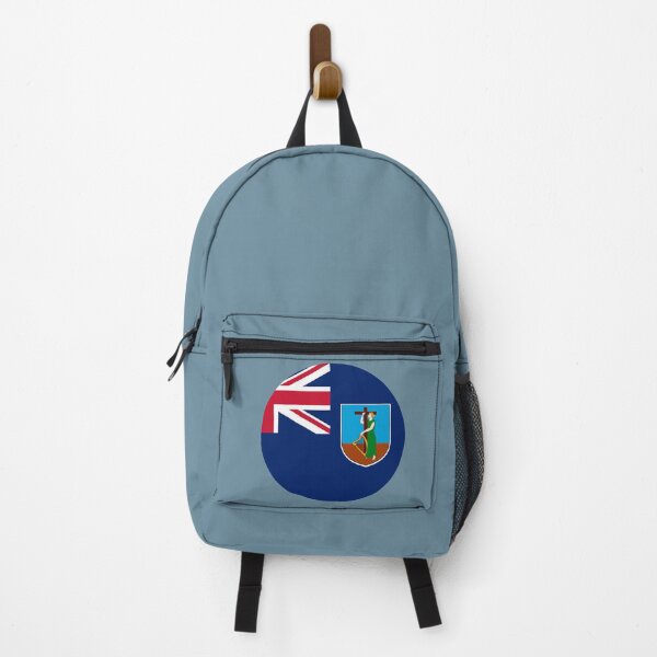 Item preview, Montserrat Round Flag Montserratian Patriotic Heritage designed and sold by NTGUILTY.