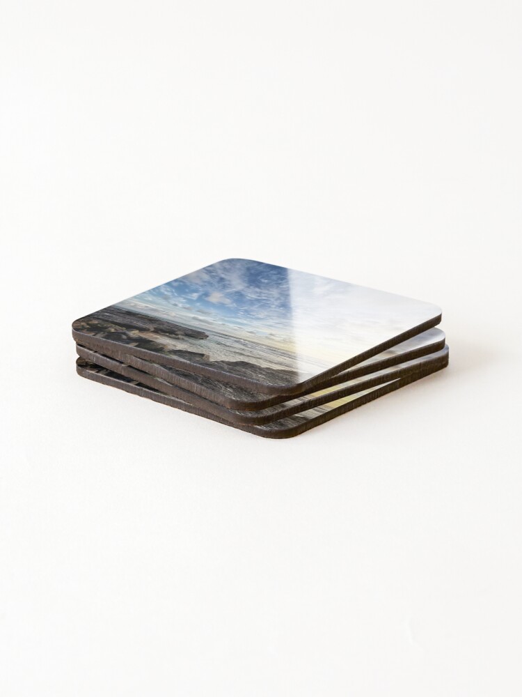 Thumbnail 4 of 5, Coasters (Set of 4), Snapper Rocks Sunrise designed and sold by goodieg.