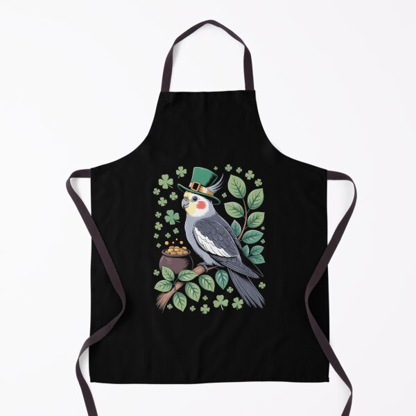 Item preview, St Patricks Day Bird Cockatiel Saint Pattys designed and sold by EllenJast.