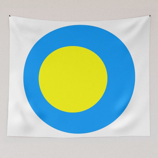 Item preview, Palau Round Flag Palauan Patriotic Heritage designed and sold by NTGUILTY.