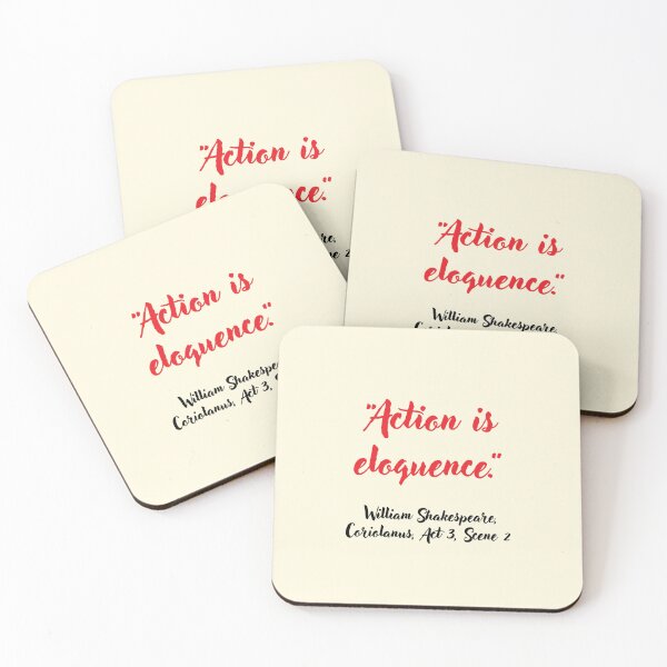 Item preview, Chill Shakespeare Quote from Coriolanus designed and sold by CharlottePlaceArt.