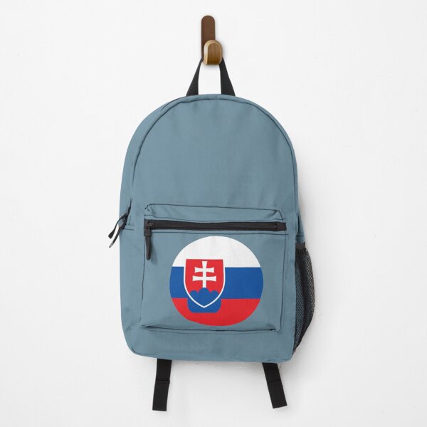 Item preview, Slovakia Round Flag Slovak Patriotic Heritage designed and sold by NTGUILTY.