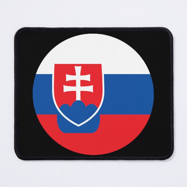 Item preview, Slovakia Round Flag Slovak Patriotic Heritage designed and sold by NTGUILTY.
