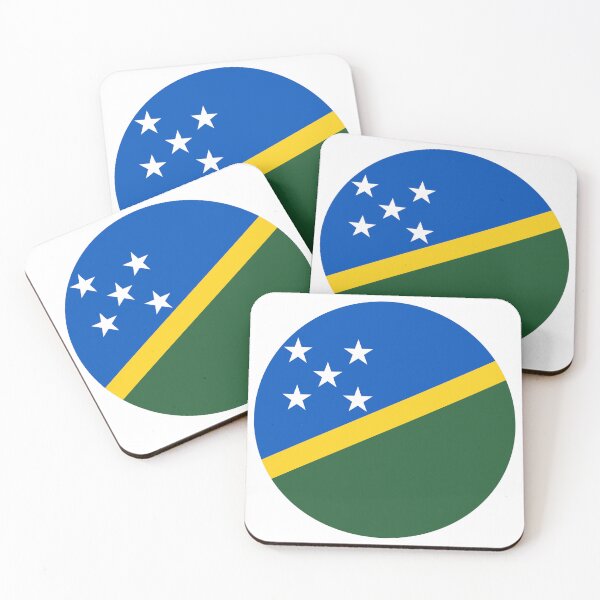 Item preview, Solomon Islands Round Flag Melanesian Heritage designed and sold by NTGUILTY.