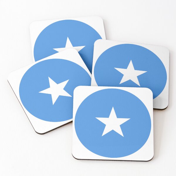 Item preview, Somalia Round Flag Somali Patriotic Heritage designed and sold by NTGUILTY.