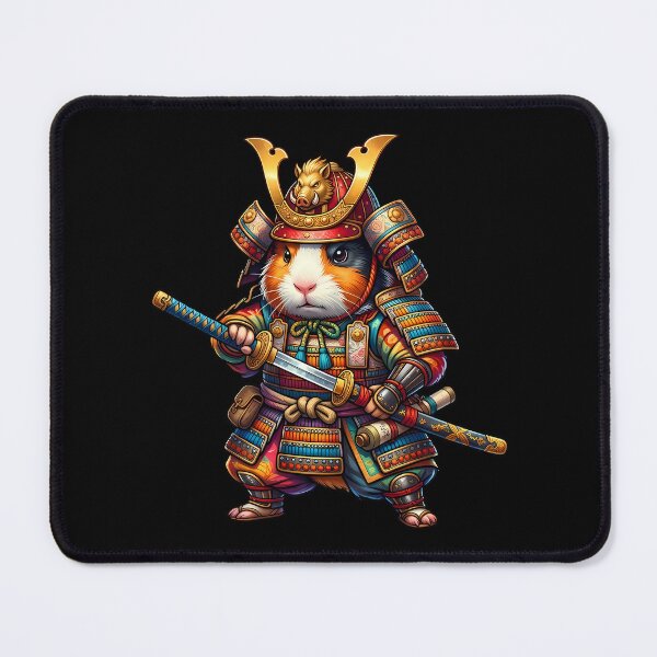 Item preview, Guinea Pig Samurai designed and sold by Funny Vintage Stickers And T-Shirts.
