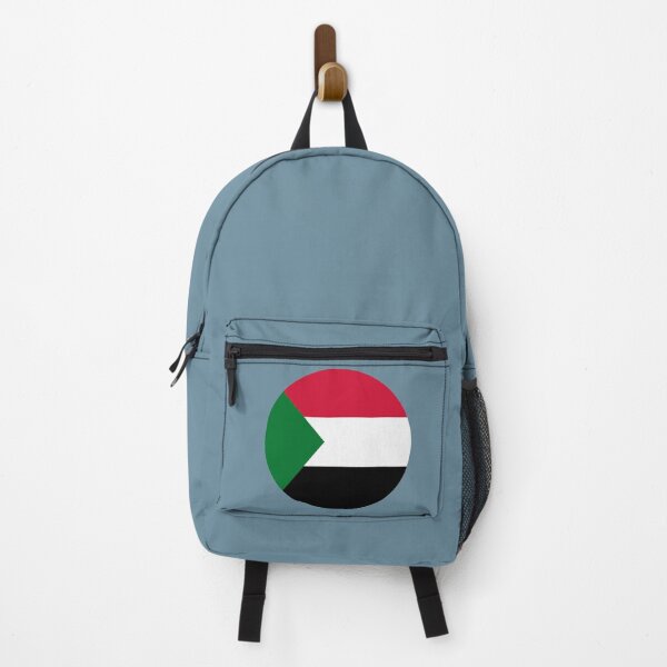 Item preview, Sudan Round Flag Sudanese Patriotic Heritage designed and sold by NTGUILTY.