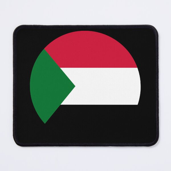Item preview, Sudan Round Flag Sudanese Patriotic Heritage designed and sold by NTGUILTY.