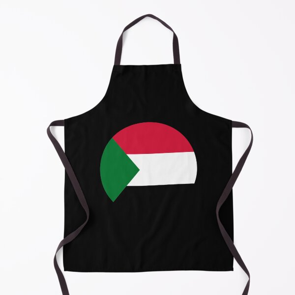 Item preview, Sudan Round Flag Sudanese Patriotic Heritage designed and sold by NTGUILTY.