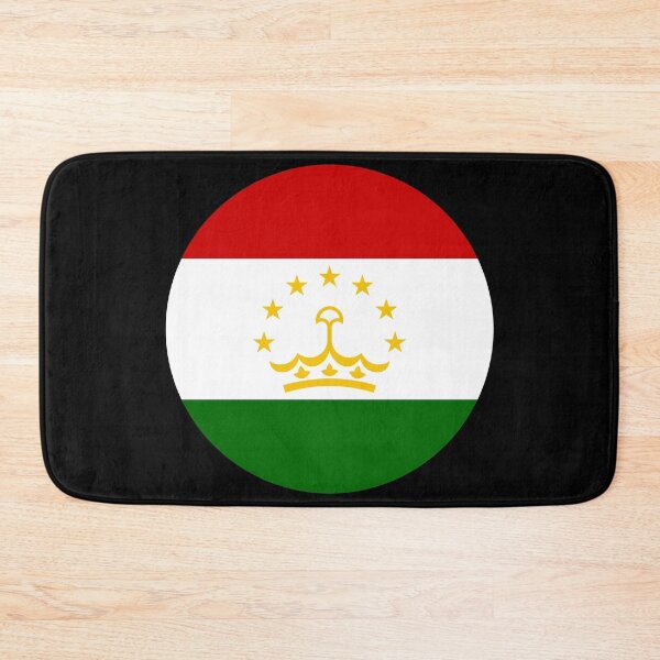 Item preview, Tajikistan Round Flag Tajik Patriotic Heritage designed and sold by NTGUILTY.