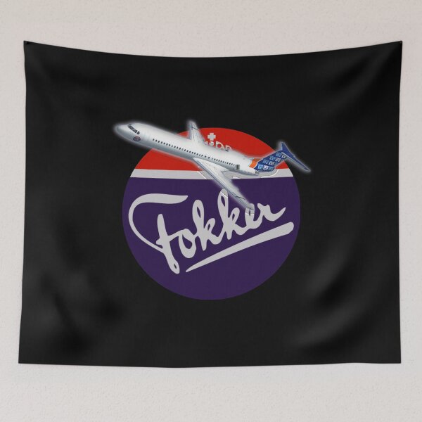 Artikelvorschau, Folkker Trijet Vintage Aviation Retro Design entworfen und verkauft von Emberglowo.