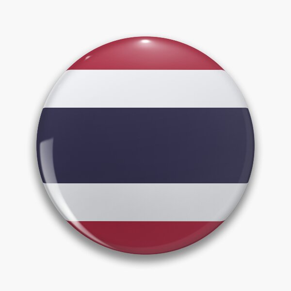 Item preview, Thailand Round Flag Thai Patriotic Heritage designed and sold by NTGUILTY.