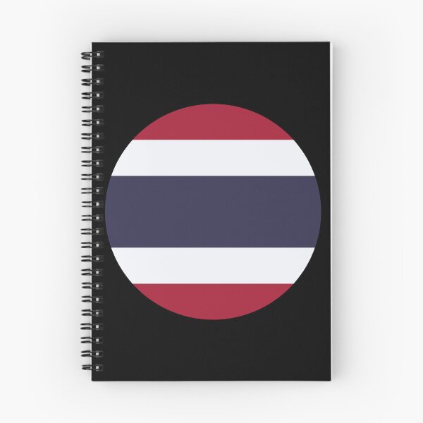 Item preview, Thailand Round Flag Thai Patriotic Heritage designed and sold by NTGUILTY.