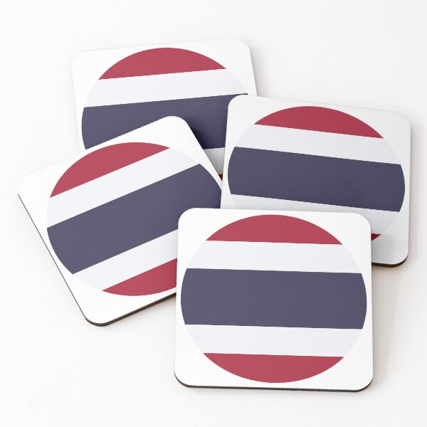 Item preview, Thailand Round Flag Thai Patriotic Heritage designed and sold by NTGUILTY.
