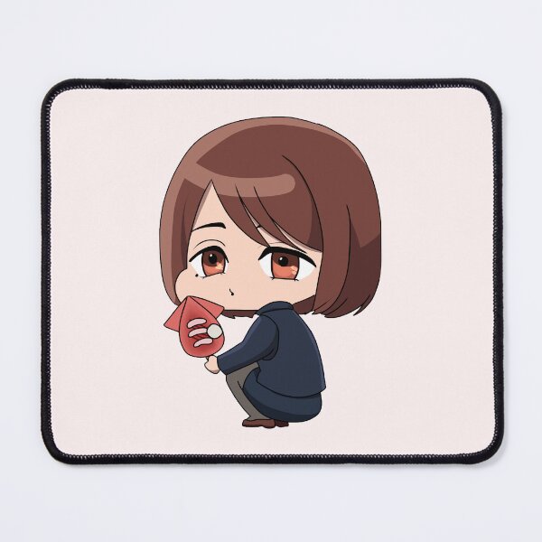 Item preview, Chibi Shoko Ieiri Eating Grilled Squid designed and sold by ColorSplashStudios..