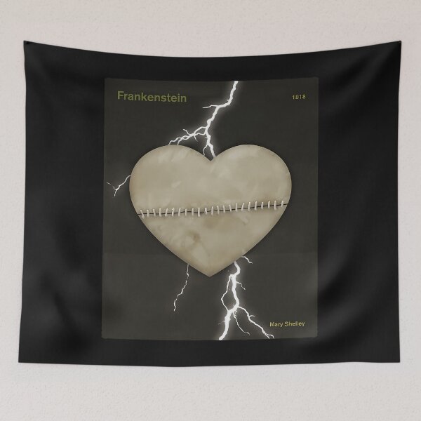 Item preview, Frankensteins - Mary Shelley Gothic Horror Literary Art For Bookworms designed and sold by ElegaReset.