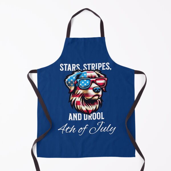 Item preview, Stars, Stripes & Drool – Funny Patriotic Dog designed and sold by Sachie's Studio.
