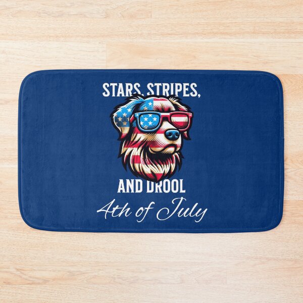 Item preview, Stars, Stripes & Drool – Funny Patriotic Dog designed and sold by Sachie's Studio.