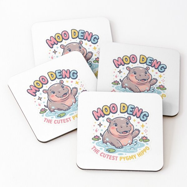 Item preview, Moo Deng The Cutest Pygmy Hippo designed and sold by Shivam Arora.