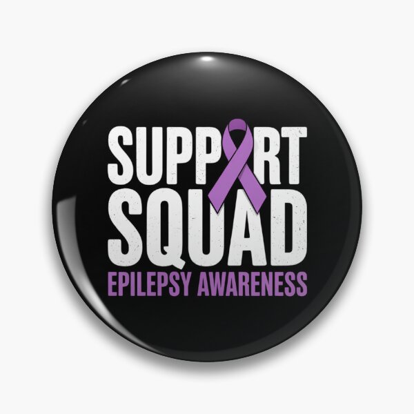 Item preview, Support Squad Epilepsy Awareness Month Family Purple Ribbon designed and sold by EllenJast.