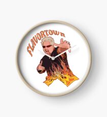 Guy Fieri Flavortown Clock