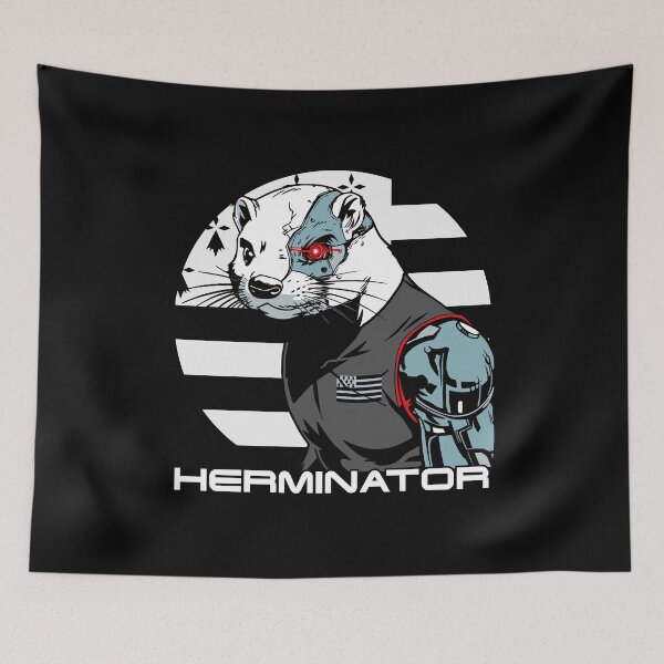 Item preview, Herminator - Breton ermine and sci-fi humor designed and sold by francoisville.