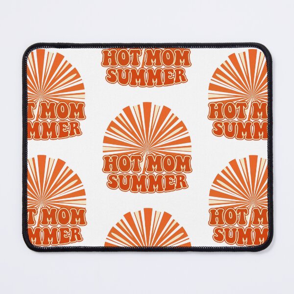 Item preview, Hot Mom Summer Retro Vintage Shirt Funny Summer Mom Aesthetic Groovy Sun Design designed and sold by Anastasiia Yurevych.