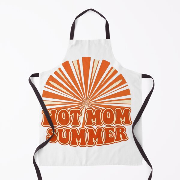 Item preview, Hot Mom Summer Retro Vintage Shirt Funny Summer Mom Aesthetic Groovy Sun Design designed and sold by Anastasiia Yurevych.