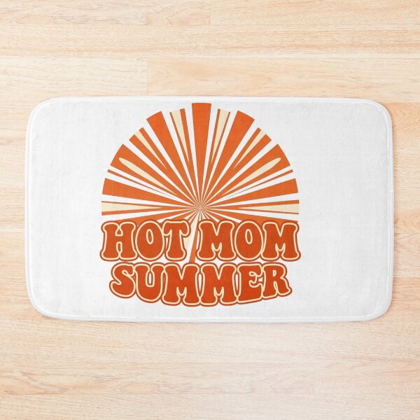 Item preview, Hot Mom Summer Retro Vintage Shirt Funny Summer Mom Aesthetic Groovy Sun Design designed and sold by Anastasiia Yurevych.