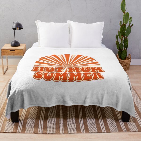 Item preview, Hot Mom Summer Retro Vintage Shirt Funny Summer Mom Aesthetic Groovy Sun Design designed and sold by Anastasiia Yurevych.